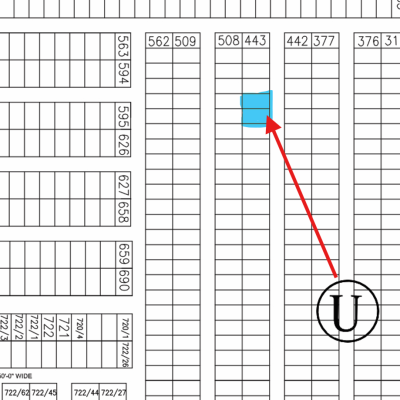 2 Kanal Plot For Sale U 447+448 Demand 790 Lac In DHA Phase 7