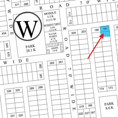 2 Kanal Pair Plot For Sale W - 161 + 162 Demand 1450 Lac In DHA Phase 8