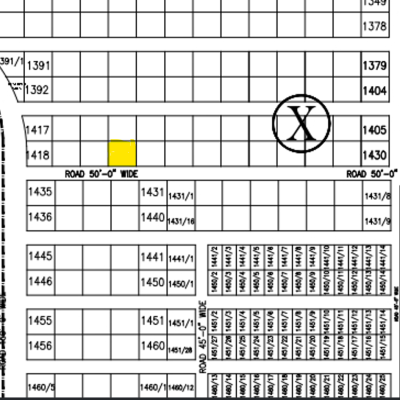 2 Kanal Plot For Sale X-1421 Demand 725 Lac In DHA Phase 7