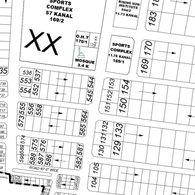 1 Kanal Corner Plot For Sale XX 104 Demand 530 Lac In DHA Phase 3