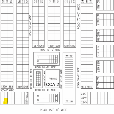 1 Kanal Plot For Sale Y 1580 Demand 350 Main 150 Feet Rod In DHA Phase 7