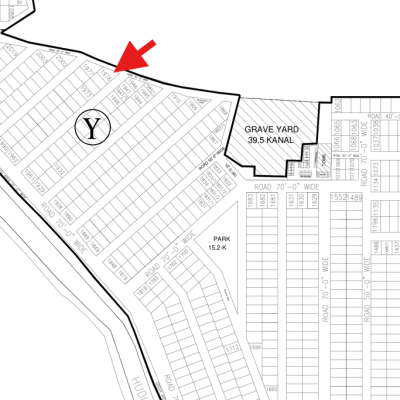 1 Kanal Corner Plot Is Available For Sale In DHA LAHORE Phase 7