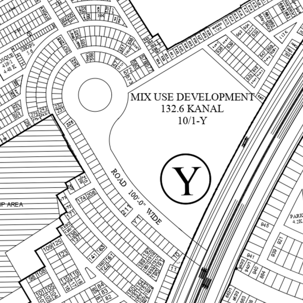 5 Marla Plot For Sale Y-334 Demand 83 Lac In DHA Phase 8-1