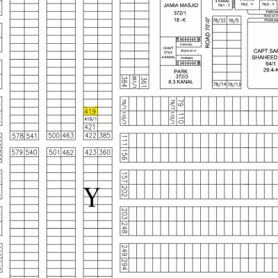 Ideal 1 Kanal Residential Plot for Sale in DHA Phase 7
