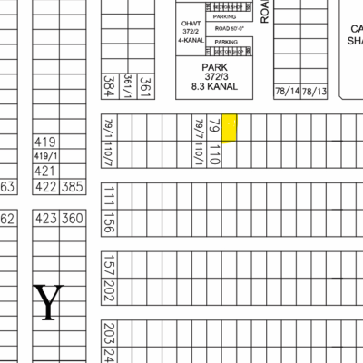 1 Kanal Plot For Sale Y- 80 Demand 465 Lac Facing Park In DHA Phase 7